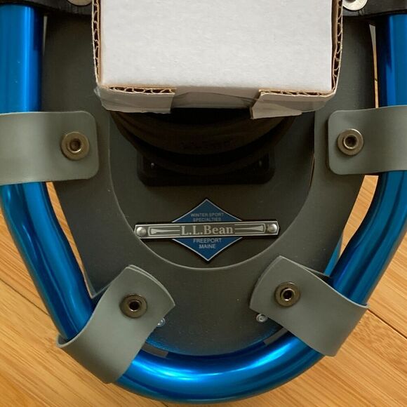 L.L. Bean Blue Youth Winter Walker Snowshoes 17" adjustable NEW - Picture 7 of 8